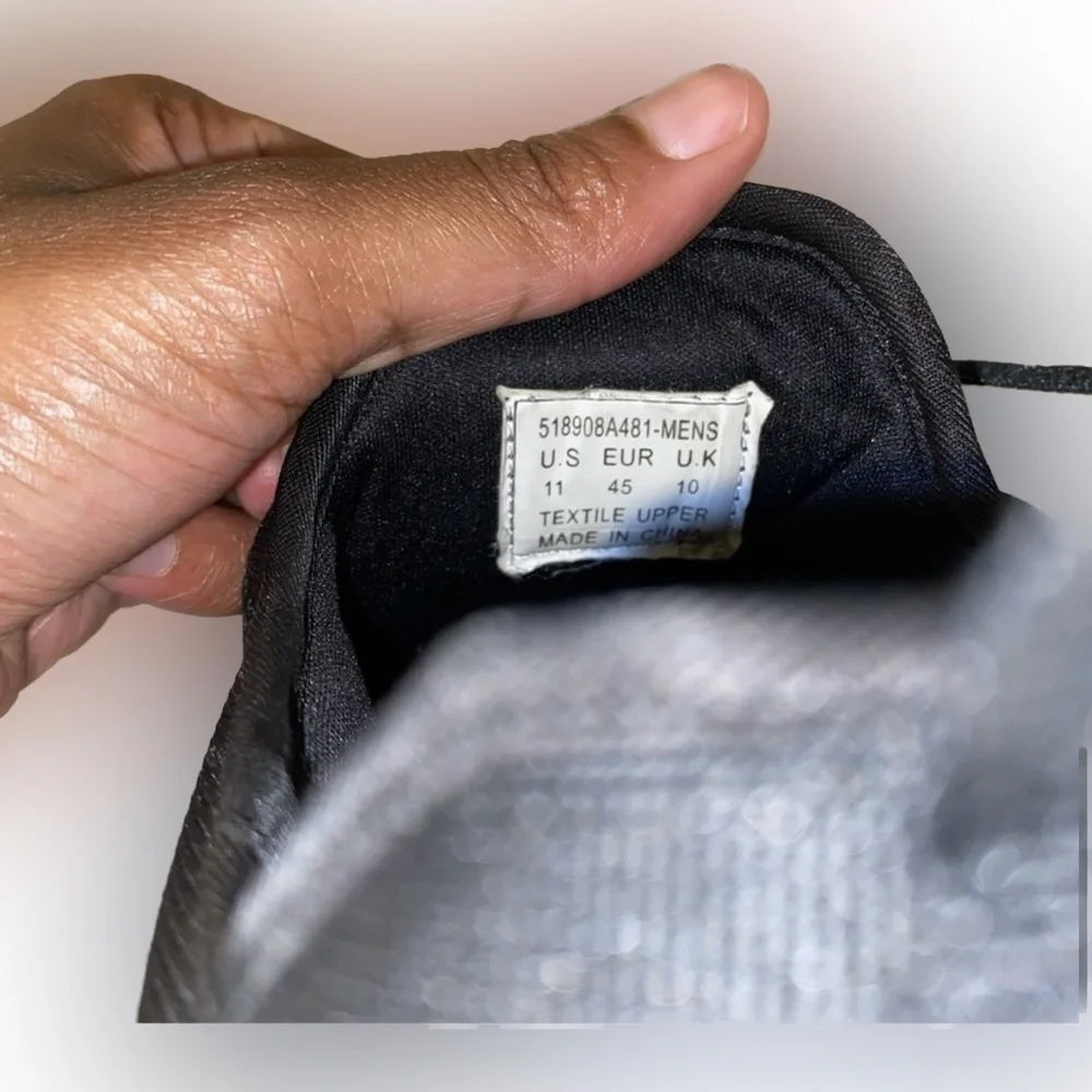 Mens Black Comfort Levi’s Size 11
